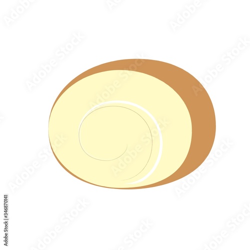 ロールケーキのイラスト