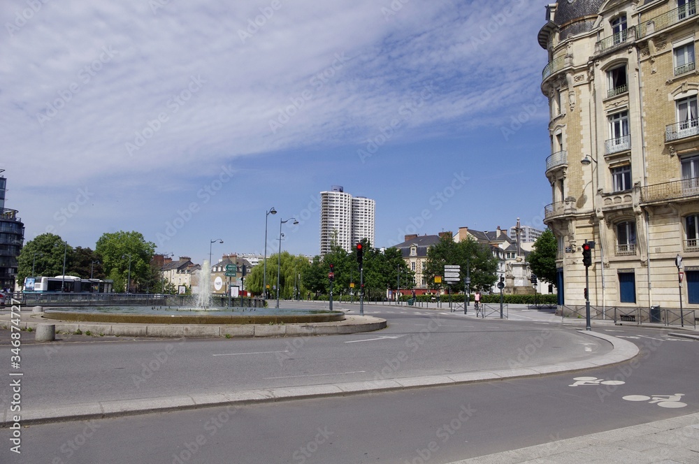 Obraz premium Place de Bretagne
