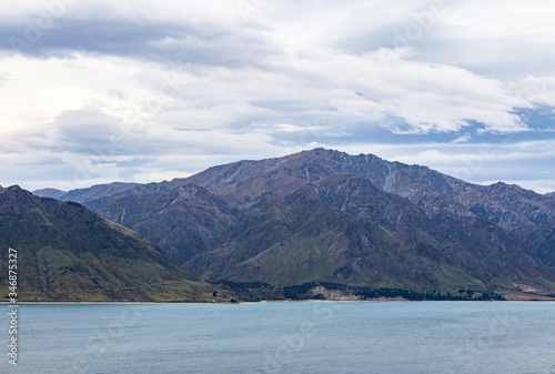 Hawea lake. South Island, New Zealand © Victor