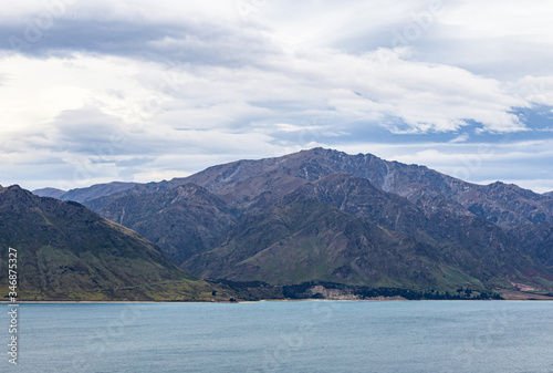 Hawea lake. South Island  New Zealand