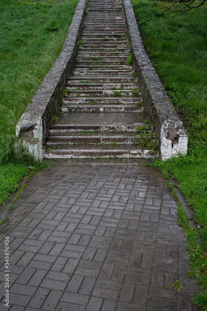 stone path in the park