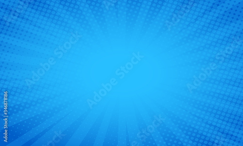 Pop art cartoon halftone background vector design