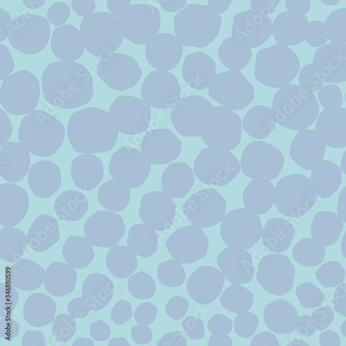 Spotty circular dot vector repeat pattern. Circle spotty seamless pattern. Perfect for kids, fashion, home, stationary, kids, apparel. 