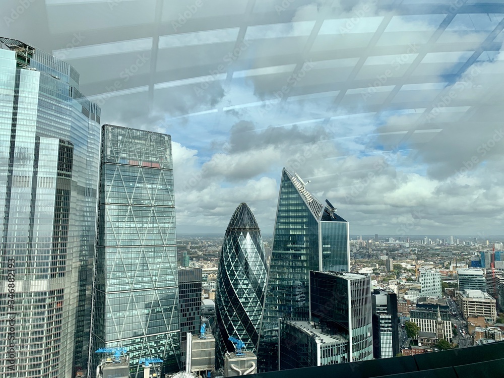 View from Sky Garden, London