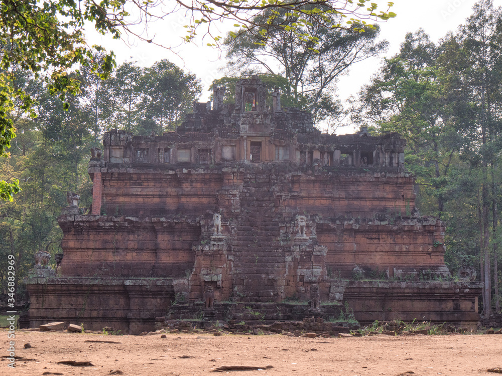 Naklejka premium カンボジアの遺跡