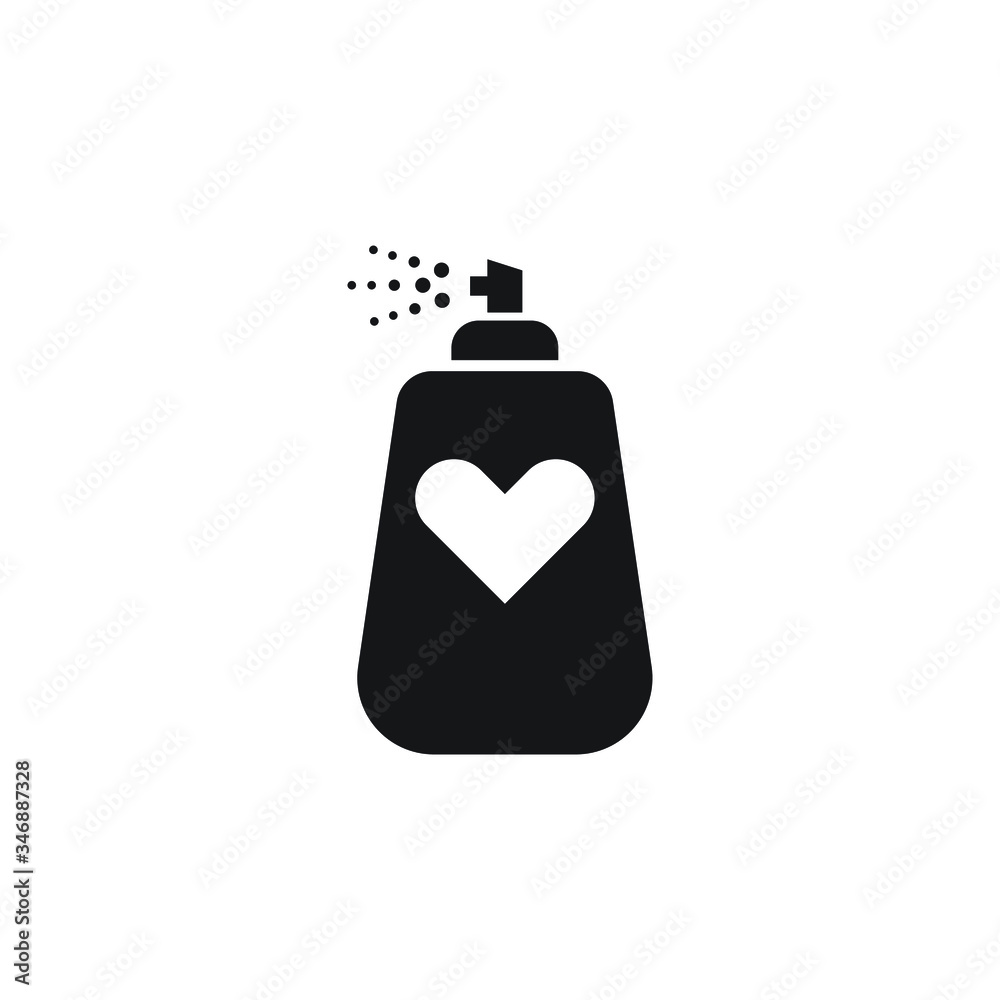 Perfume icon design isolated on white background Perfume icon design isolated on white background