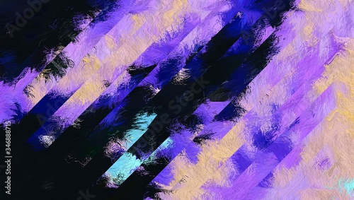 Abstract Colorful Geometrical Artwork,Abstract Graphical Art Background Texture,Modern Conceptual Art,Synthwave Aesthetic Poster Print,3D Rendering