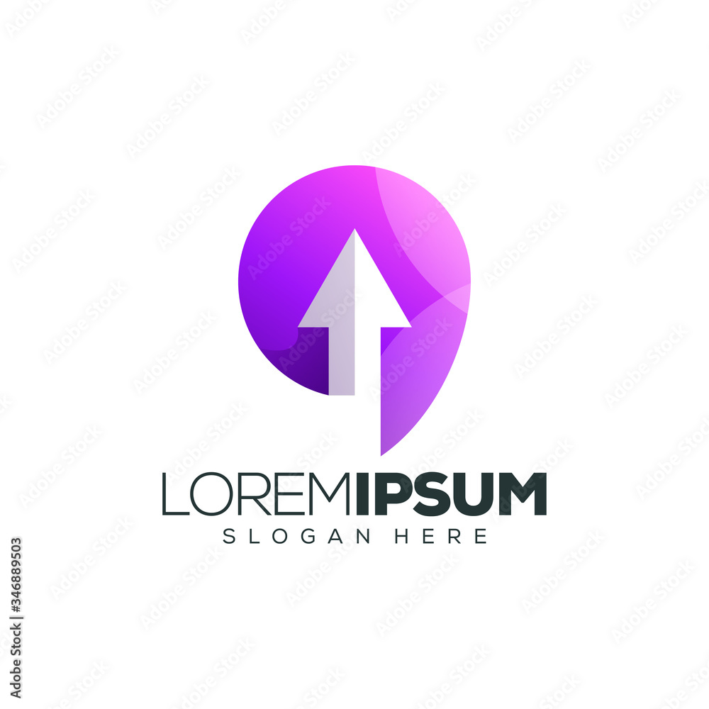 arrow logo design vector illustration arrow logo design vector illustration