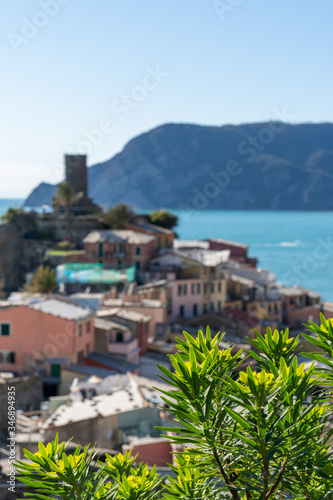 Cityscape of Vernazza, Liguria, Cinque terre, Italy © Davide Marconcini