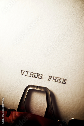 Virus free text