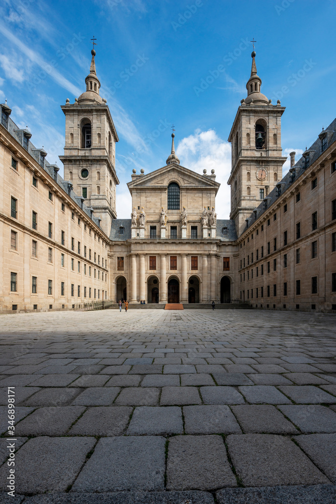 Escorial monastery in Madrid