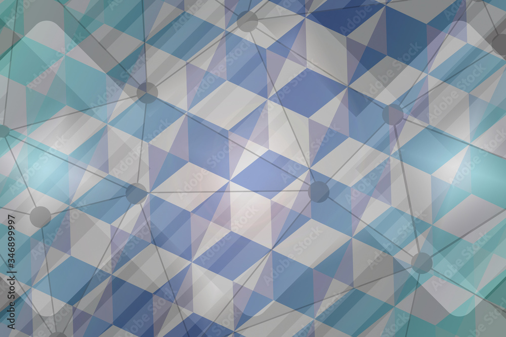 Fototapeta premium abstract, blue, design, wallpaper, illustration, light, square, graphic, pattern, white, technology, digital, business, 3d, texture, cube, concept, backdrop, art, geometric, shape, bright, futuristiс