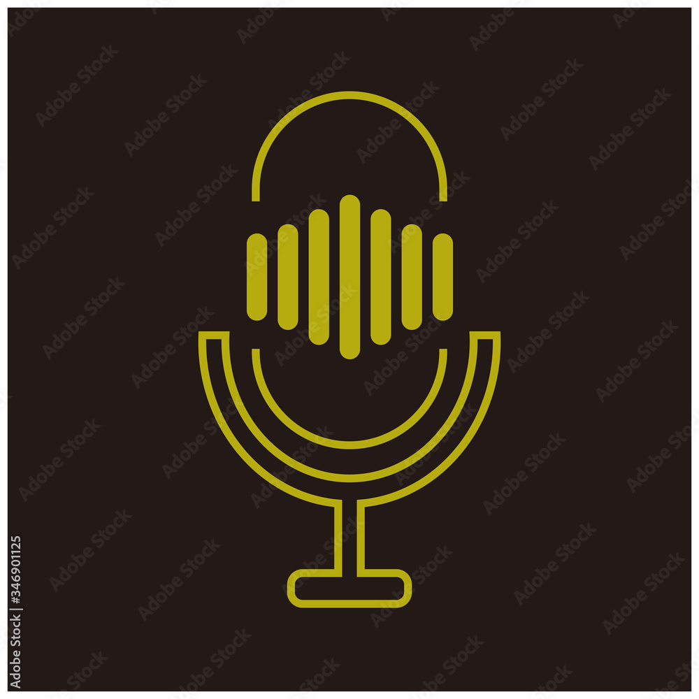 Microphone vector icon, Web design icon. Voice vector icon, Record. Microphone - recording Studio Symbol Microphone vector icon, Web design icon. Voice vector icon, Record. Microphone - recording Studio Symbol