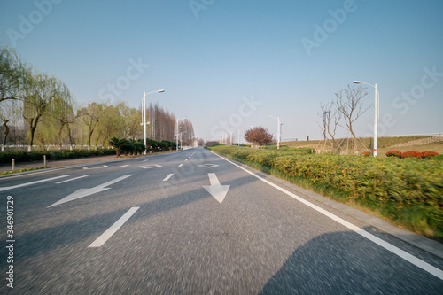 road in city