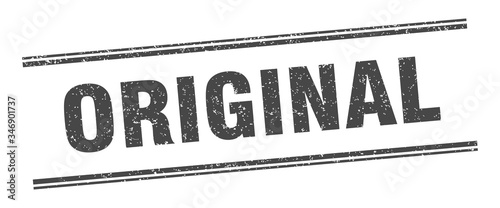 original stamp. original label. square grunge sign