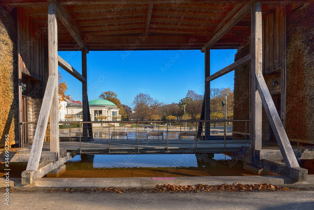 Bad Salzuflen, Blick in den Kurpark Bad Salzuflen, Blick in den Kurpark