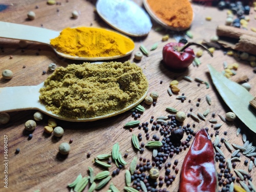 Fototapeta Naklejka Na Ścianę i Meble -  Spices of India