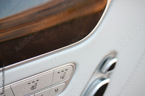Close up of luxury car door © hanjosan