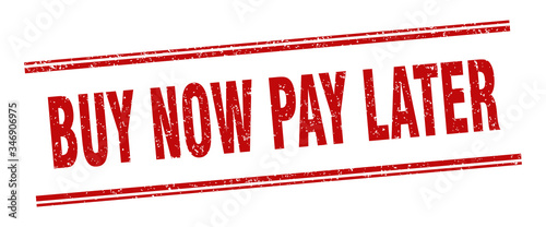 buy now pay later stamp. buy now pay later label. square grunge sign