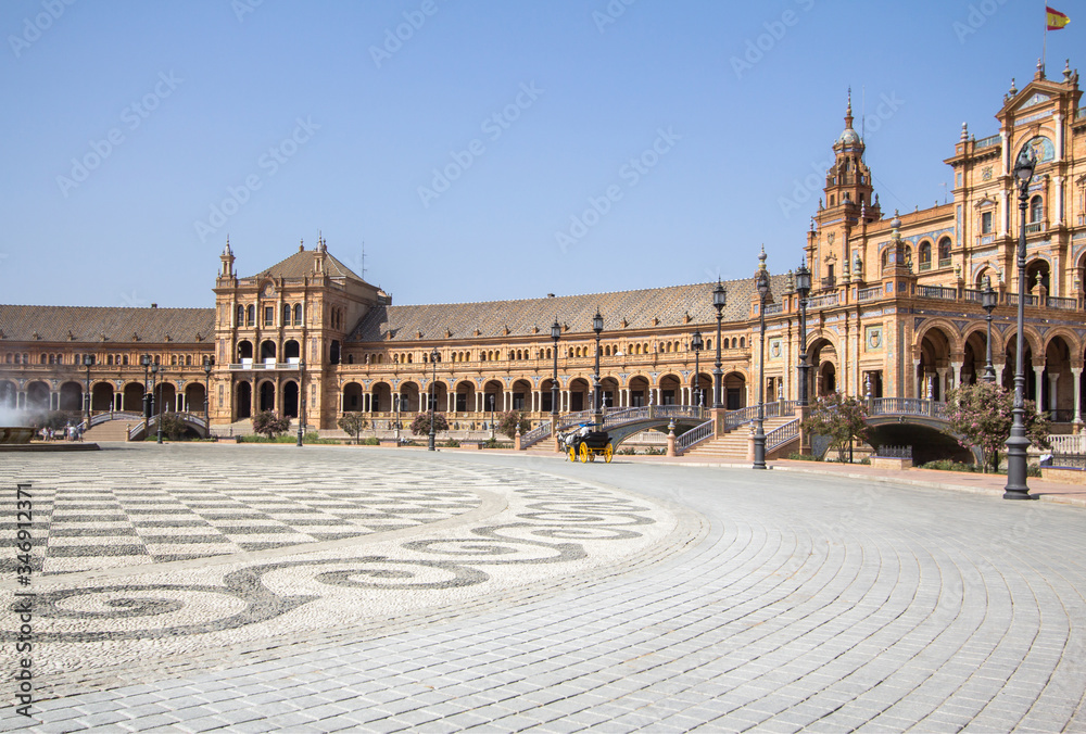 Plaza de Espana, Seville, Spain