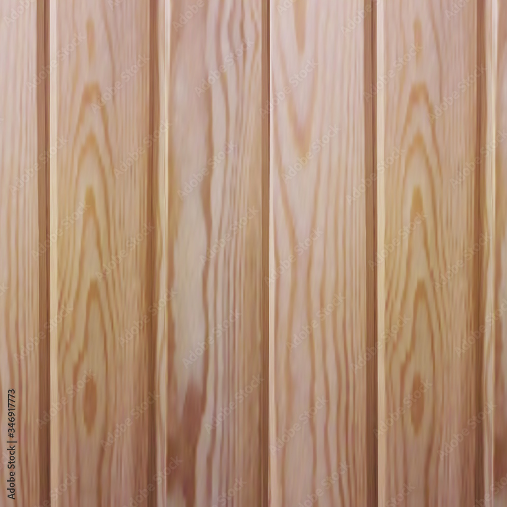 Vector wooden planks in the style of realism. Environmentally friendly lining for saunas and steam rooms. Background from boards with a wooden texture of pine or larch. Backlog for a site selling Vector wooden planks in the style of realism. Environmentally friendly lining for saunas and steam rooms. Background from boards with a wooden texture of pine or larch. Backlog for a site selling