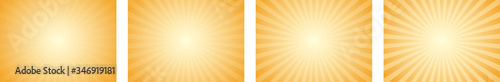 RAYONS DE SOLEIL ORANGE PASTEL