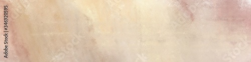 wide art grunge vintage abstract painted background with pastel gray and rosy brown colors and space for text or image. can be used as header or banner