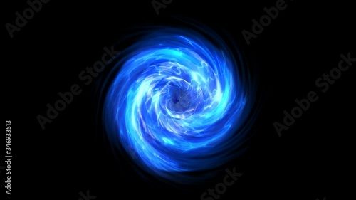 Wallpaper Mural Animation Worm Hole In Space, alpha channel Torontodigital.ca