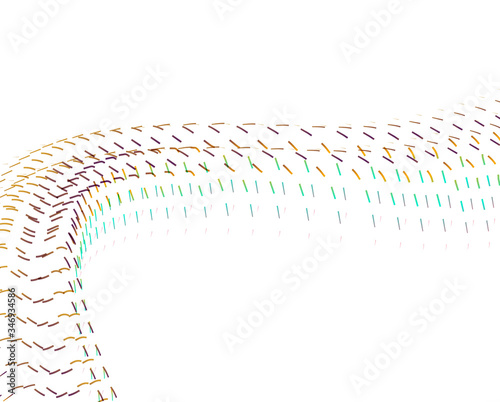 Abstract background blend wave line design for Wallpaper, Banner, Background, Card, Book Illustration, landing page