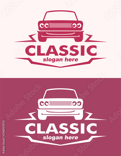 Vintage Automotive Logo template
