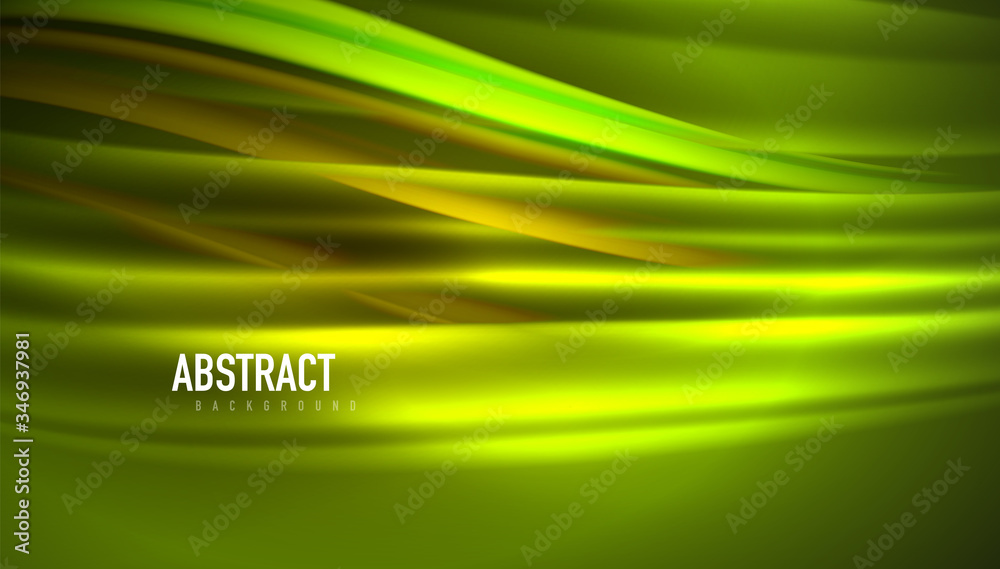Fluid wave lines background. Trendy abstract layout template for business or technology presentation, internet poster or web brochure cover, wallpaper Fluid wave lines background. Trendy abstract layout template for business or technology presentation, internet poster or web brochure cover, wallpaper