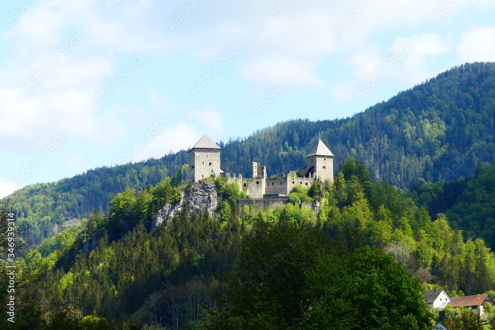 Burg Gallenstein im steirischen Sankt Gallen