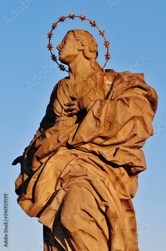 Madonna, Muttergottes, Alte Mainbrücke, Würzburg photo