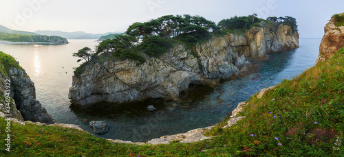 Картината върху платно High cliffs in the ocean