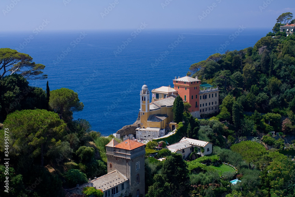 Kościół San Giorgio - Portofino, Włochy