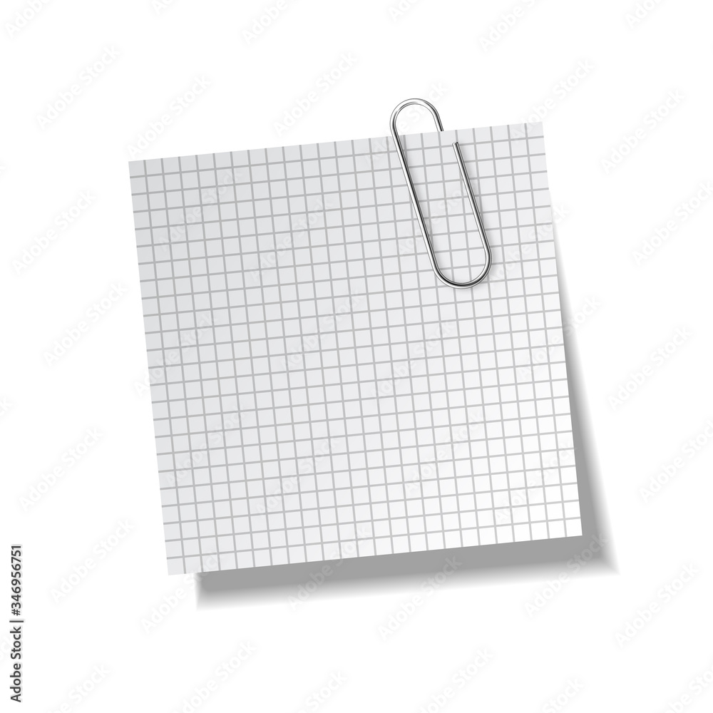 Realistic sticky note sheet. Blank lined paper. Vector illustration. Realistic sticky note sheet. Blank lined paper. Vector illustration.