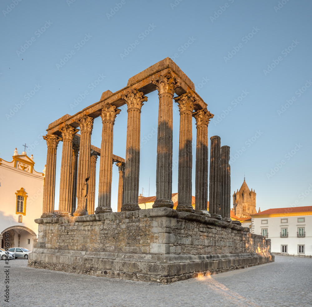 roman temple of evora templo de diana historical centre of city world heritage site