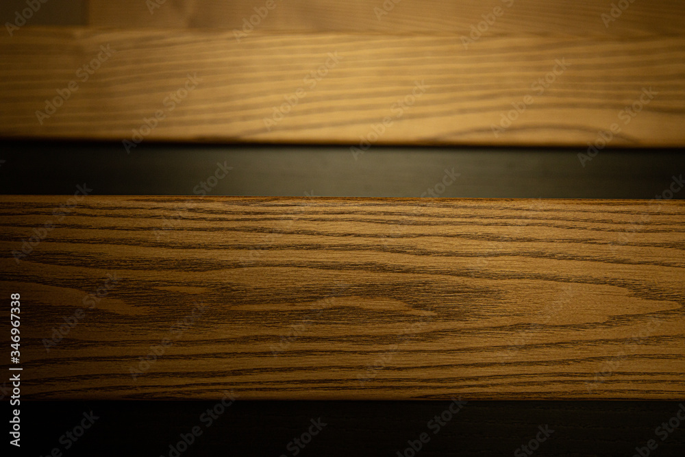 Wood pattern. Rough. Wooden stairs