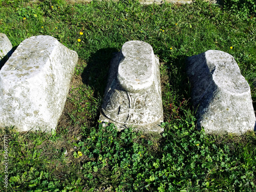 old stone cross
