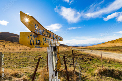 Hakataramea Sign Post photo