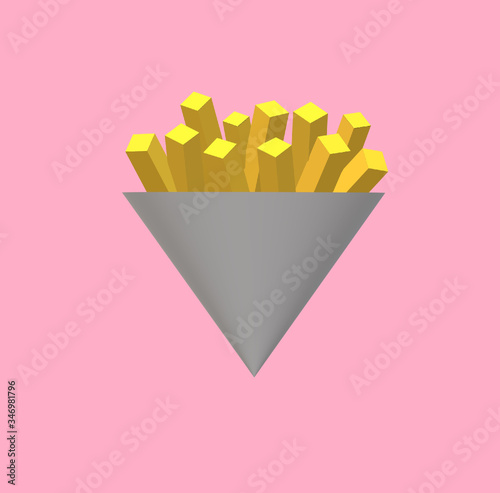 french fries without ketchup