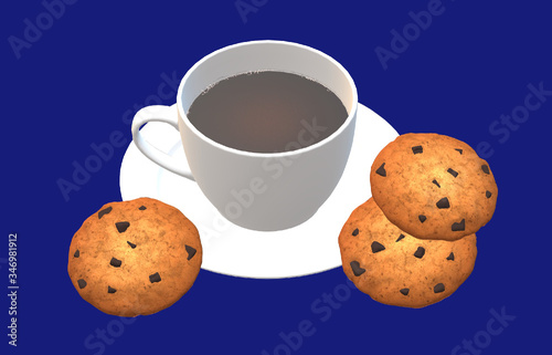 coffee and cookies