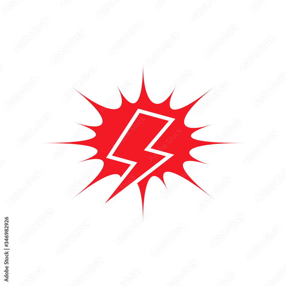 Lightning Logo Template vector symbol Lightning Logo Template vector symbol
