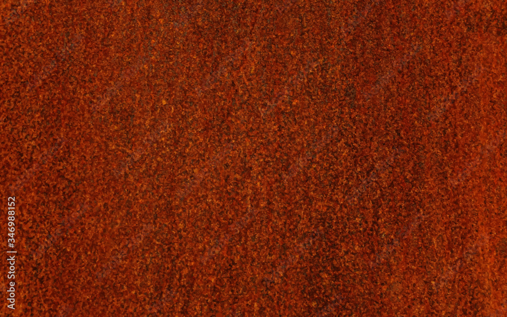 Realistic rust texture wall red grunge metal