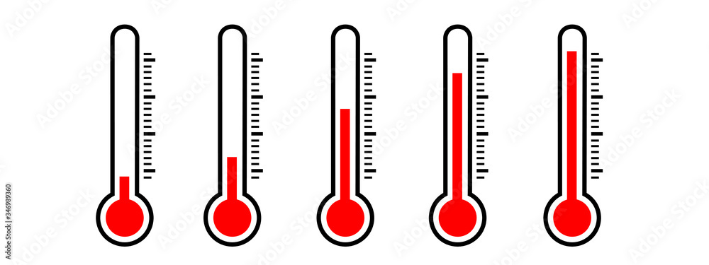 Thermometer Icon Vector Design on White Background
Thermometer Icon Vector Design on White Background