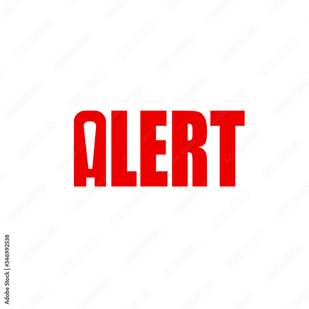 alert logo vector illustration, alert creative icon alert logo vector illustration, alert creative icon