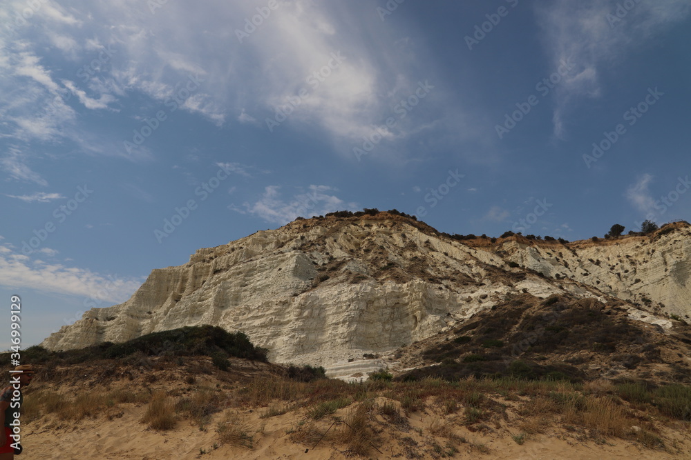 paysage de sicile realmonte agrigente  italie