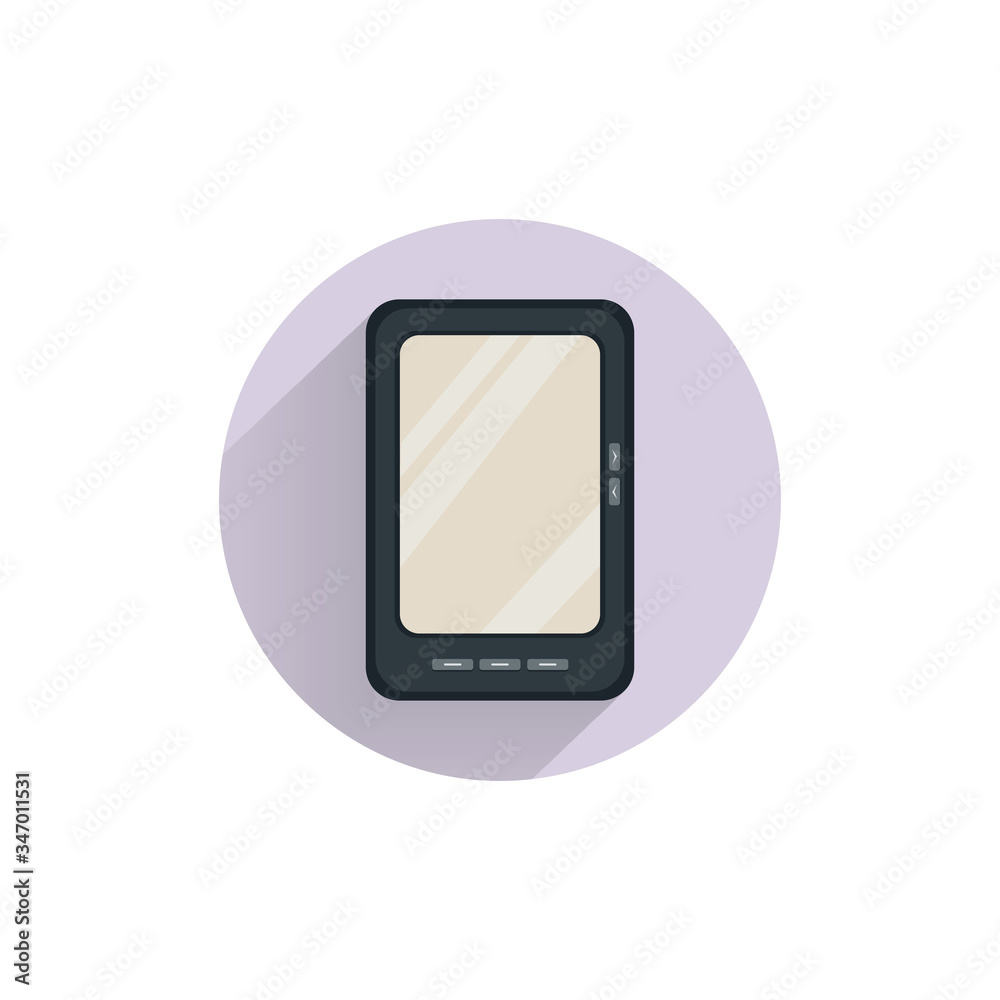 eBook colorful flat icon with long shadow. electronic book flat icon eBook colorful flat icon with long shadow. electronic book flat icon