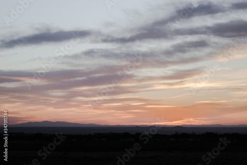 Sunset sky over Albuquerque, New Mexico.  © Rosemary