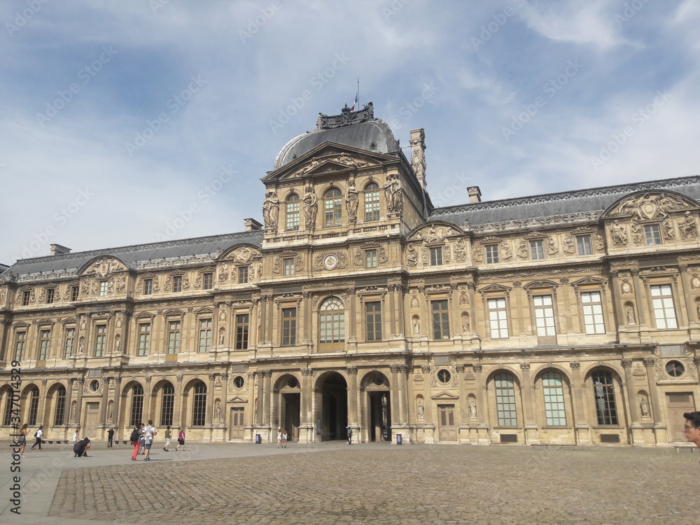The Louvre Museum Paris France 2017